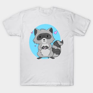 Little Raccoon Love T-Shirt